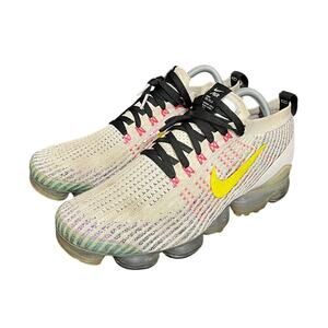 Nike Air Vapormax Flyknit 3 Trainers AJ6900 103 Dynamic Yellow Men Size 10